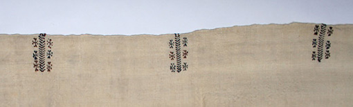 detail ofwomen's wrapping textile 'tahraoukht' (16)